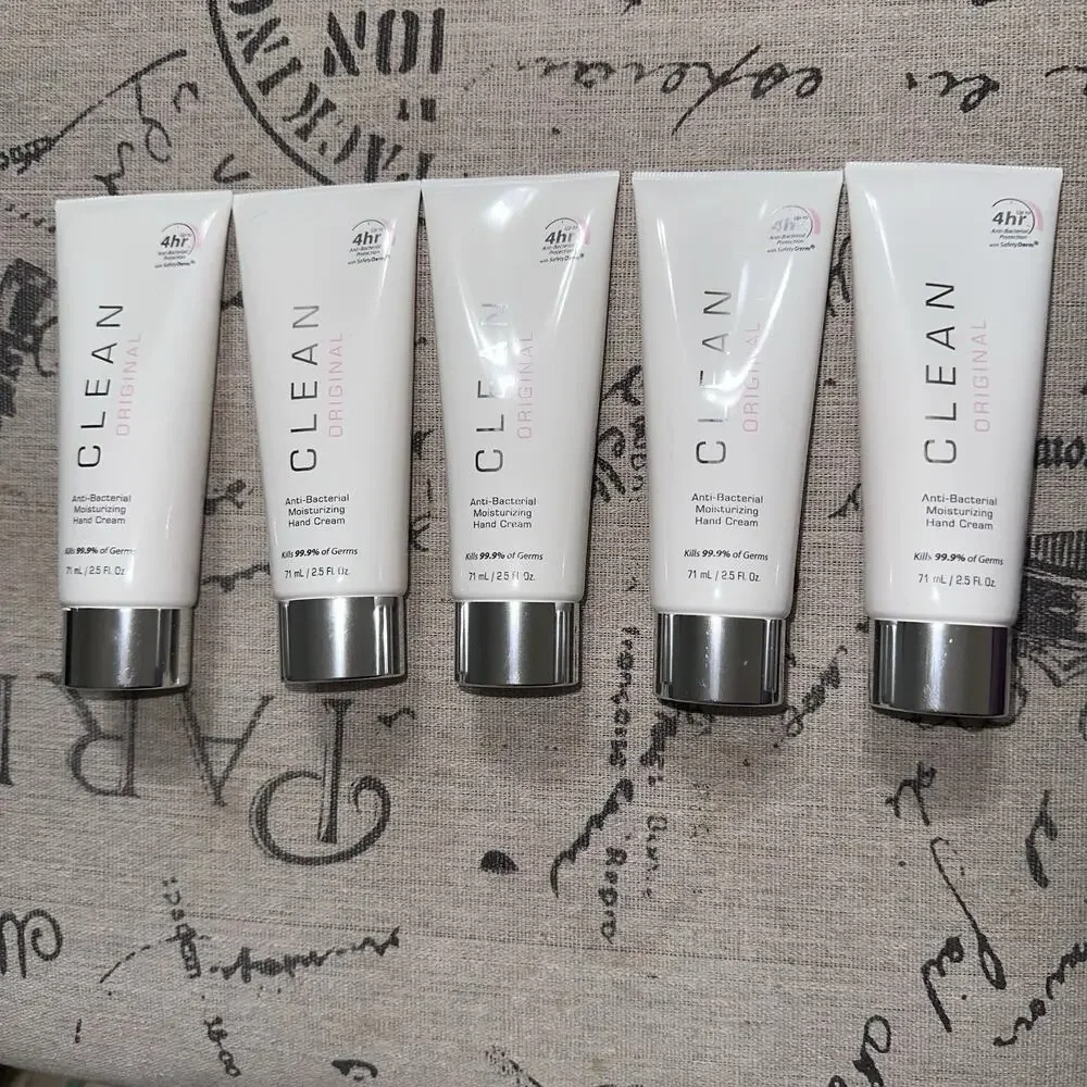 BRAND NEW CLEAN Lot Of 5 Tubes ORIGINAL Moisturizer Sanitation Hand Cream 2.5 Oz